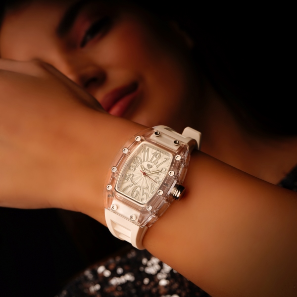 Diamonds White Dial-W